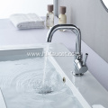 Chrome Plated deck mounted brass kitchen sink faucets